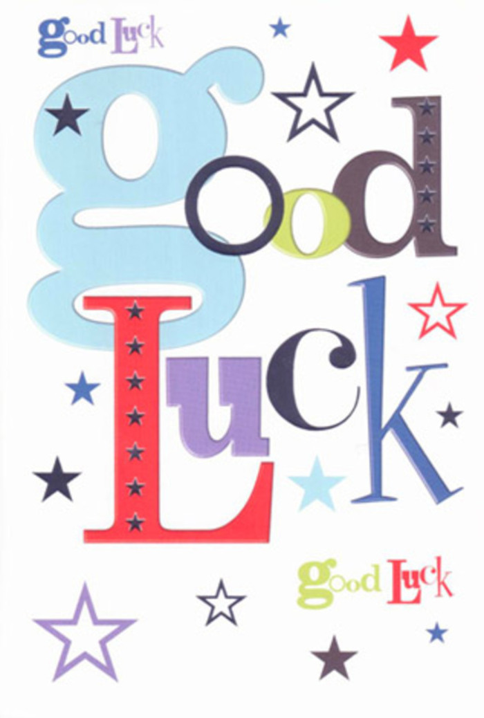 There is a magnetic vitality in this good luck card, radiating the warmth and cheer of Alperton's close-knit community. Its bold, variegated typography sweeps across a pristine white backdrop, each letter pulsing with pastel blue, deep red, and midnight black-a palette that feels just as lively as a summer fair in One Tree Hill Park. Star motifs, vivid and faint, are sprinkled through the card's design; their shimmer recalls twinkling market lights or riverside evenings. The composition allows every colour to breathe, a design philosophy shared by Flowers Alperton in our bouquets. The tactile smoothness of the cardstock conjures the feeling of running your fingers over the delicate petals of a freshly picked bloom. With its celebratory mood, this card is a talisman for good fortune, fortified by the laughter and encouragement so typical of Alperton's gatherings. More than a card, it's an expression of genuine support, perfect for anyone taking life's next steps-whether starting a job in a local business, or setting out on a new journey elsewhere-carrying the enduring hope and communal pride of Alperton wherever it goes.